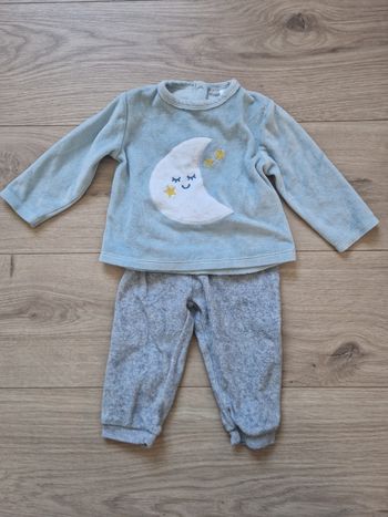 Pyjama bébé 2 pièces Tex 12 mois