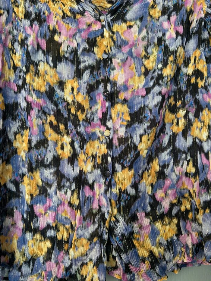 Chemise Sézane Tianna T. 40 imprimé camden - photo numéro 4