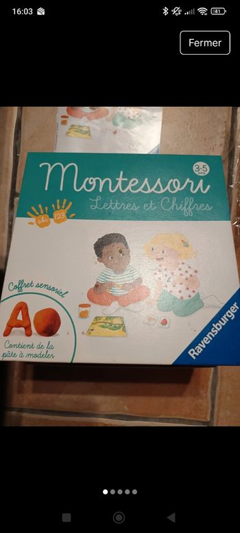 Montessori lettres et chiffres 