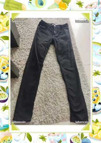 Jeans skinny noir XS 14 ans KIABI