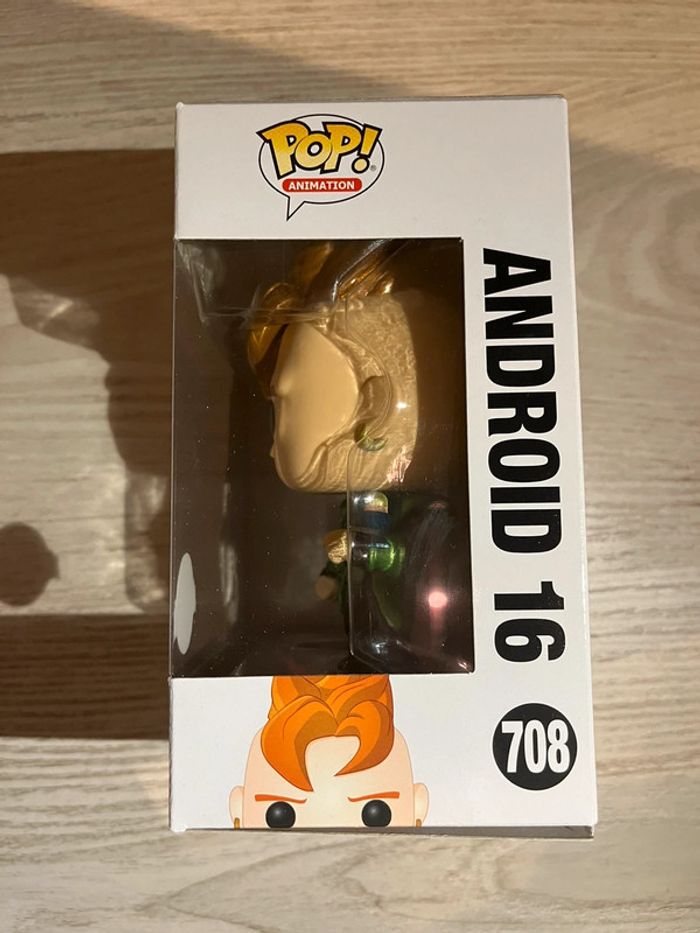 Funko Pop Android 16 Metallic - Dragon Ball Z - photo numéro 2
