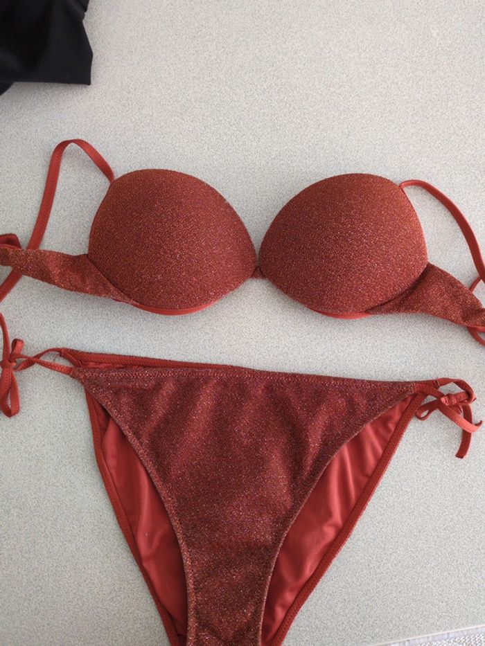 Maillot 2 pieces cuivre Calzedonia 42