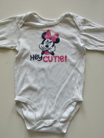 Body manches longues fille 12-24 mois
