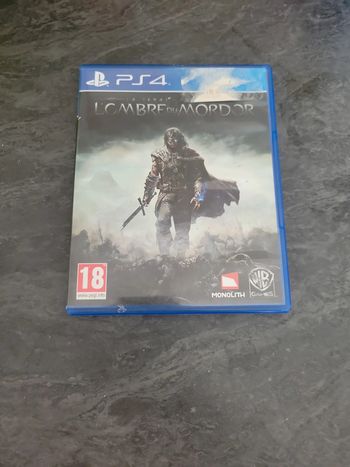 Jeu vidéo PlayStation 4 la terre du milieu l'ombre du mordor