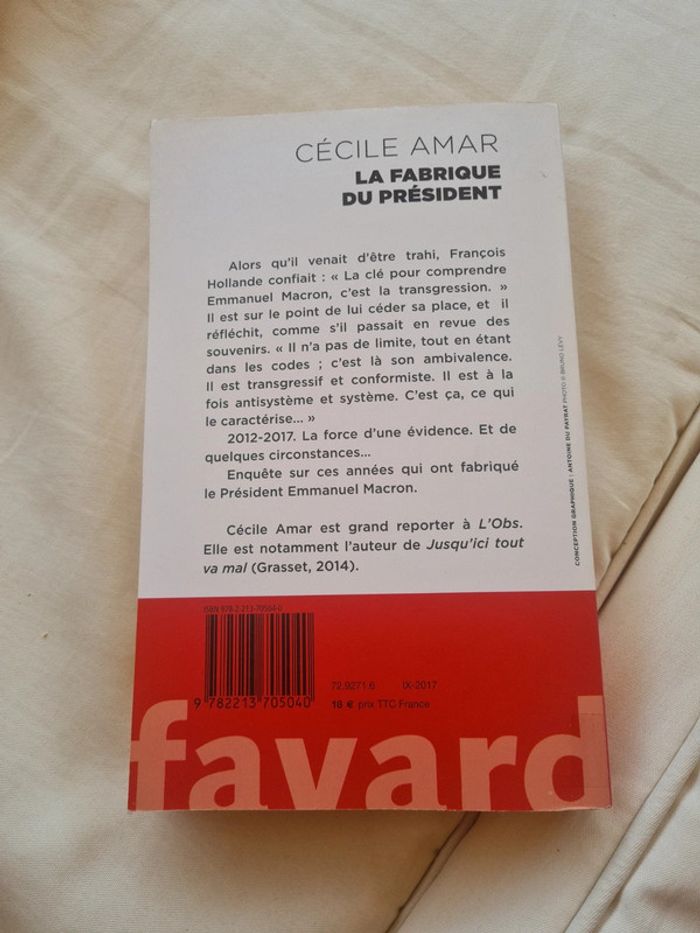 La fabrique du président - Cécile Amar - media - photo numéro 2