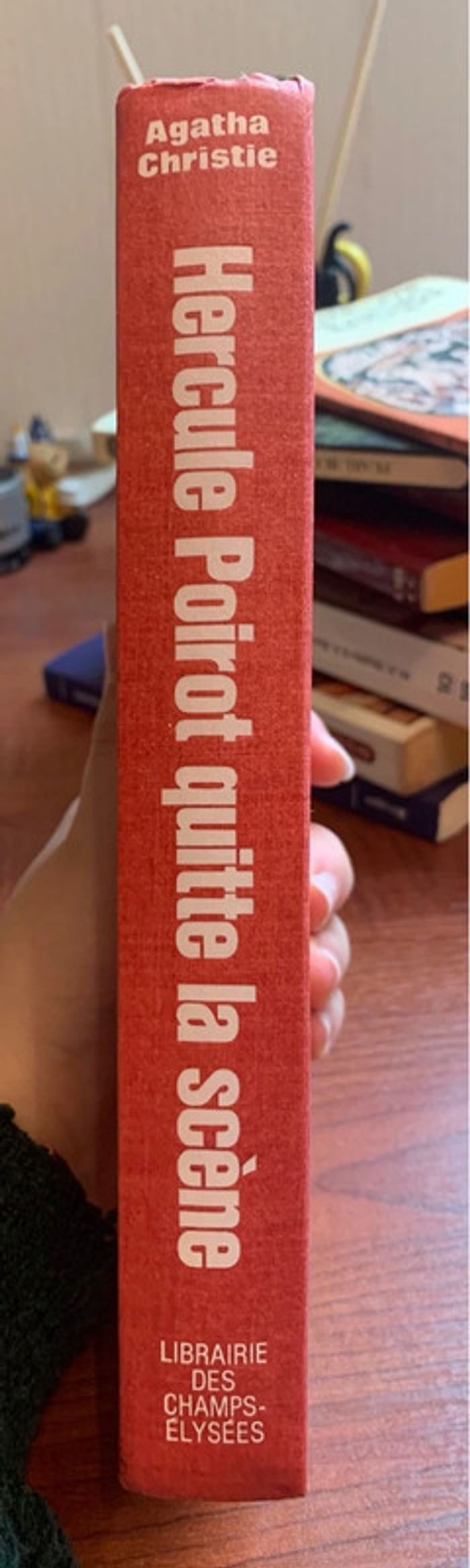 Livre Hercule Poirot quitte la scène Agathe Christie - photo numéro 3