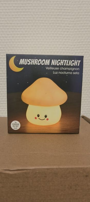 Veilleuse champignon 
