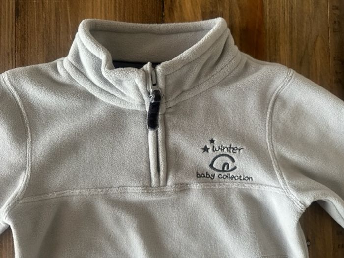 Sweat gris – 9 mois – Tex Baby - photo numéro 2