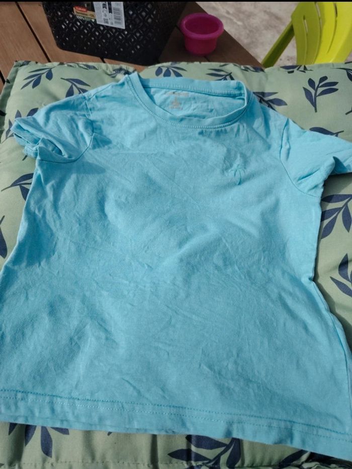 T shirt bleu - photo numéro 2