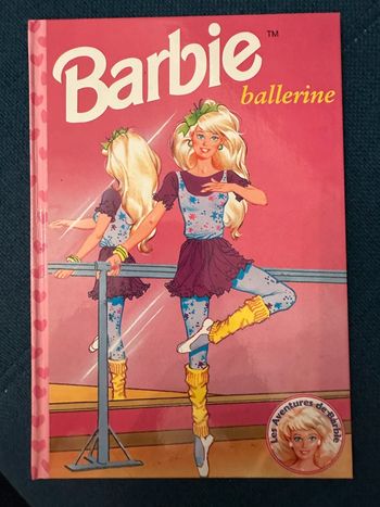 Livre album Les aventures de Barbie ballerine danseuse