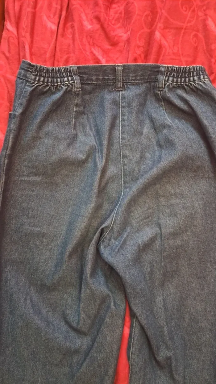Ensemble pantacourt jean 40/42 Daxon - photo numéro 7