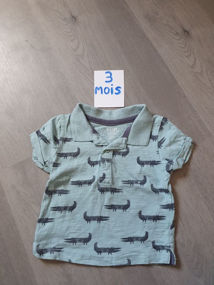 Maillot t-shirt polo 3mois garçon