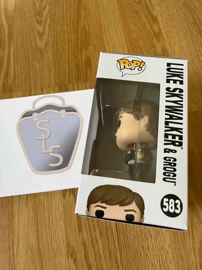 Funko Pop Star Wars Luke Skywalker & Grogu 583 - photo numéro 2