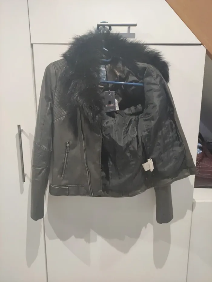 Veste similicuir kaporal - photo numéro 3