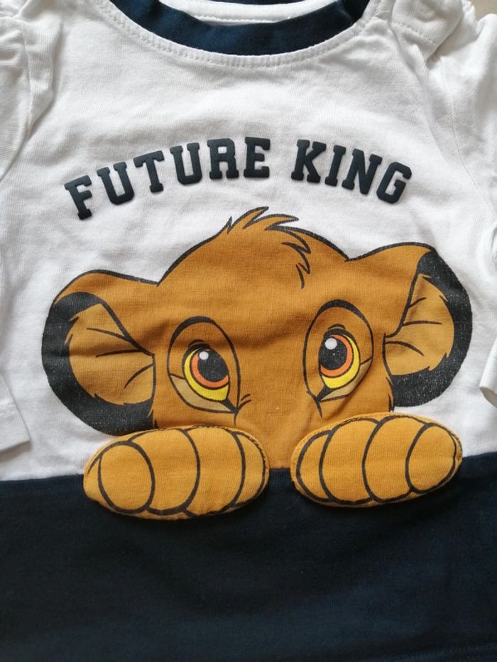T-shirt future king 6 mois - photo numéro 2