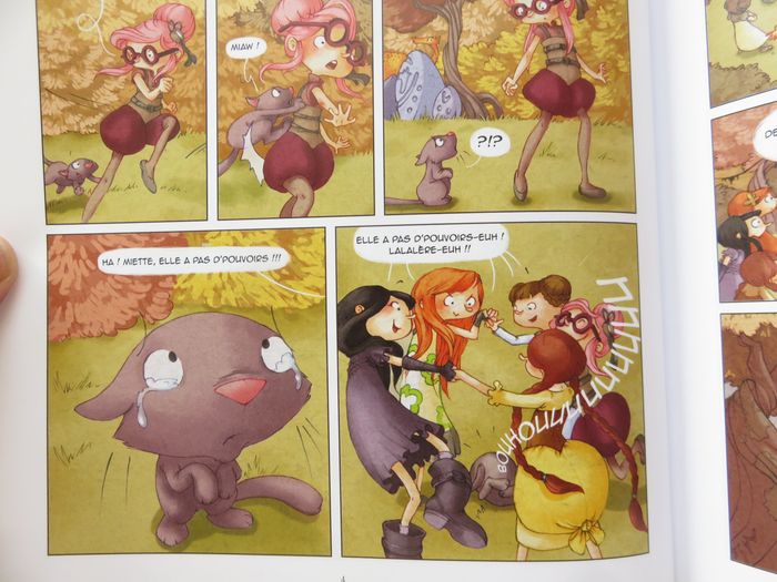 BD 8-12 ans : Sorcières sorcières tome 1. Le mystère du jeteur de sort (par Chamblains & Thibaudier) - photo numéro 5