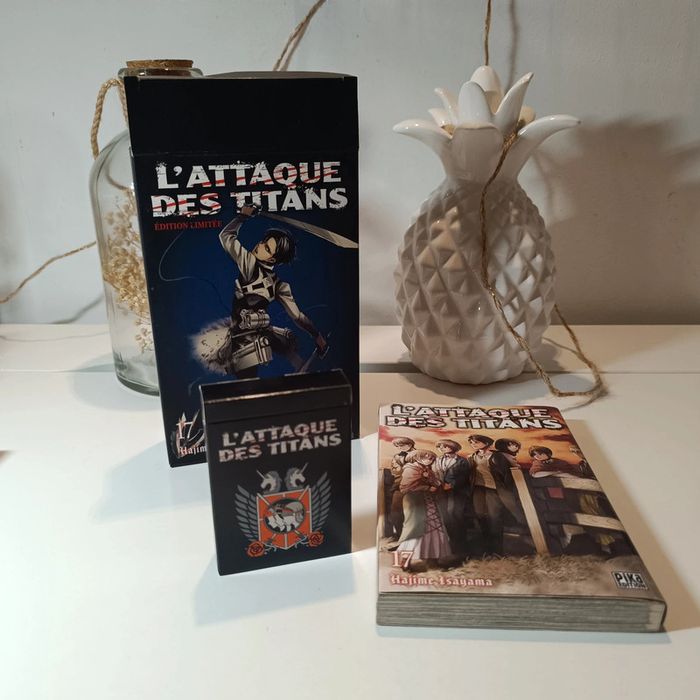 Manga l'attaque des titans coffret collector tome 17 - photo numéro 3