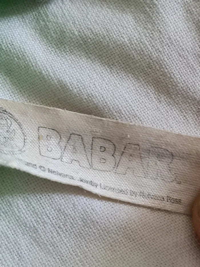 Babar petite peluche - photo numéro 2