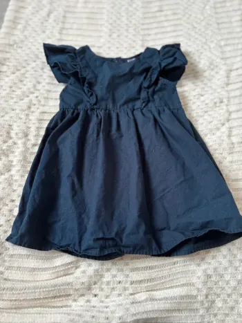 Robe bleue marine 18 mois kiabi