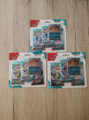 Tripacks pokémon aventures ensemble