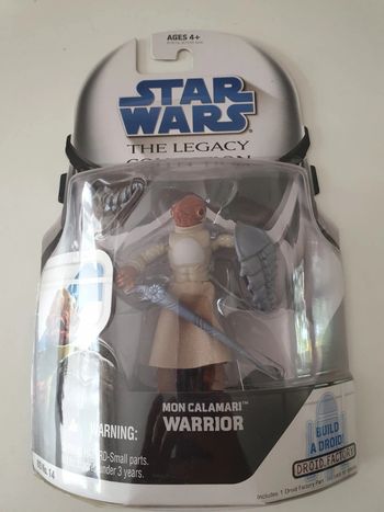 Figurine star wars: mon calamari warrior