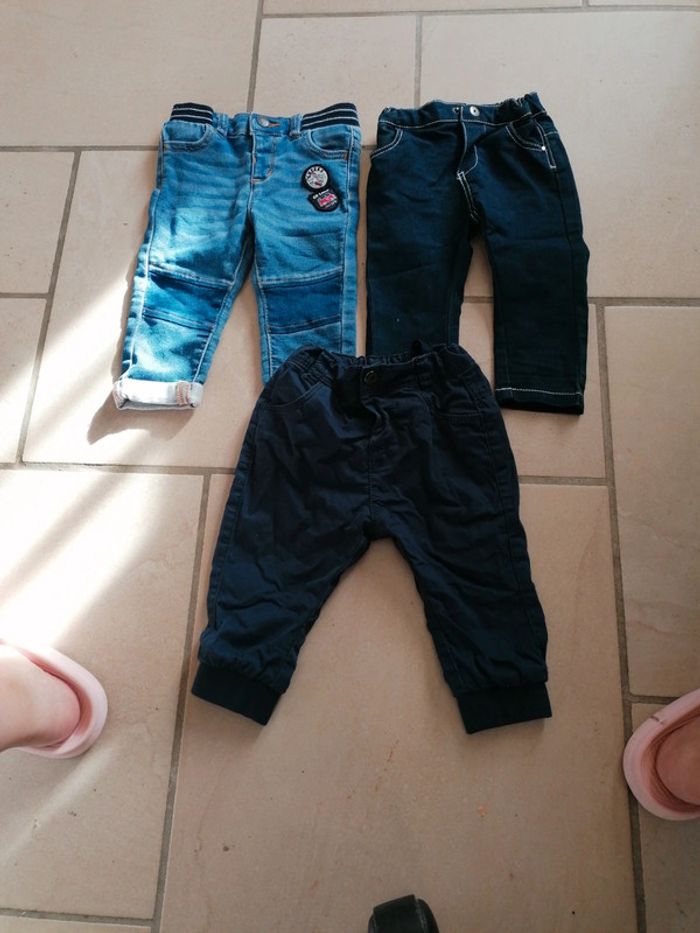3 pantalons
