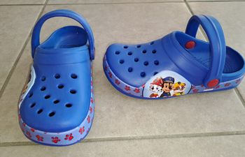 Sabot/ Croc Pat'patrouille bleu Taille 30 neuf 