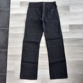 Jean brut noir homme taille 42