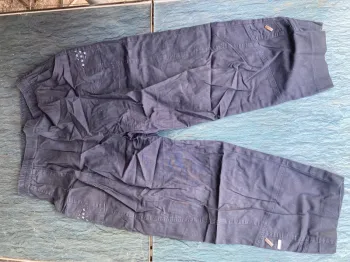 Pantacourt femme taille élastique