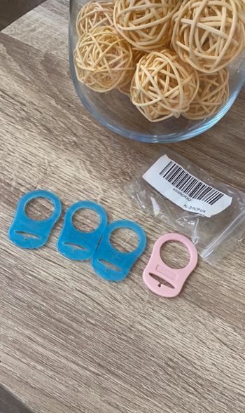 Lot de 4 adaptateurs à tétine