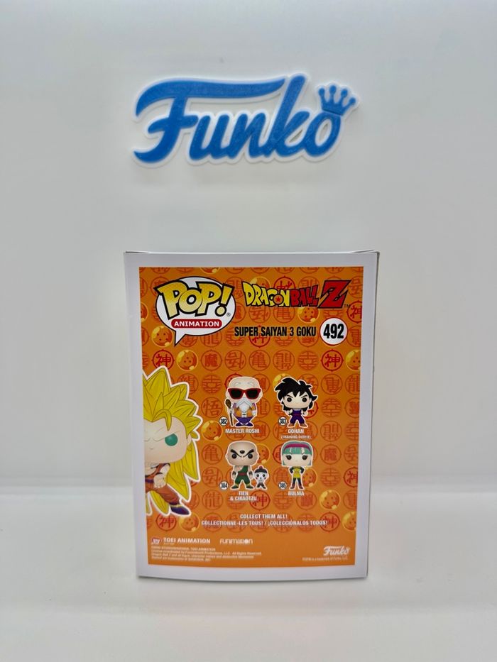 Funko Pop Dragon Ball Super Saiyan 3 Goku 492 GameStop 🇨🇦 - photo numéro 4