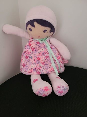 MA PREMIÈRE POUPÉE EN TISSU FLEUR - 32 CM
