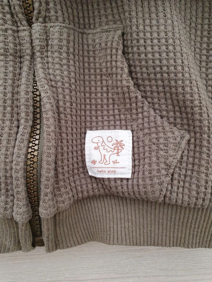 Veste kaki 3 mois - photo numéro 3