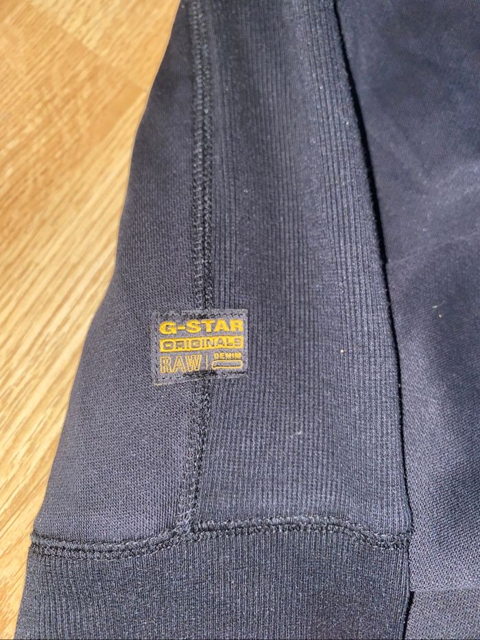 Pull à capuche avec zip G-star - photo numéro 4