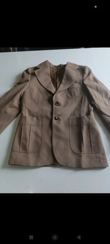 Veste blazer femme Chanteclair made in france taille S rétro vintage ancien