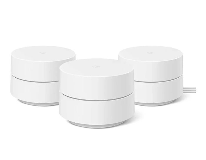 Neuf - Pack de 3 Routeurs Google Wifi Mesh (Couverture 255m²) - photo numéro 2