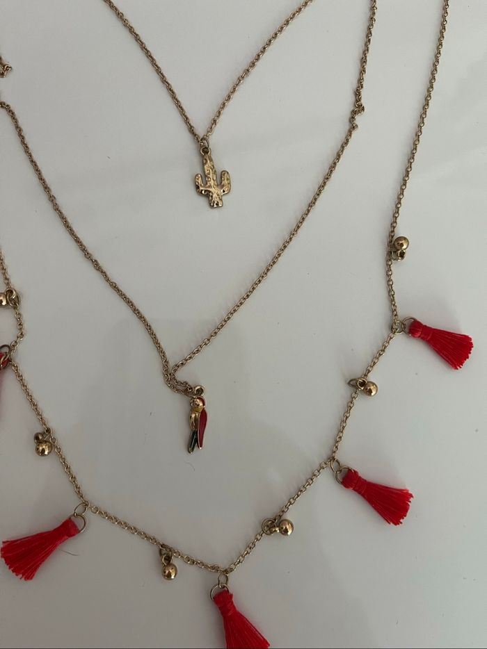 Collier triple rang - photo numéro 2