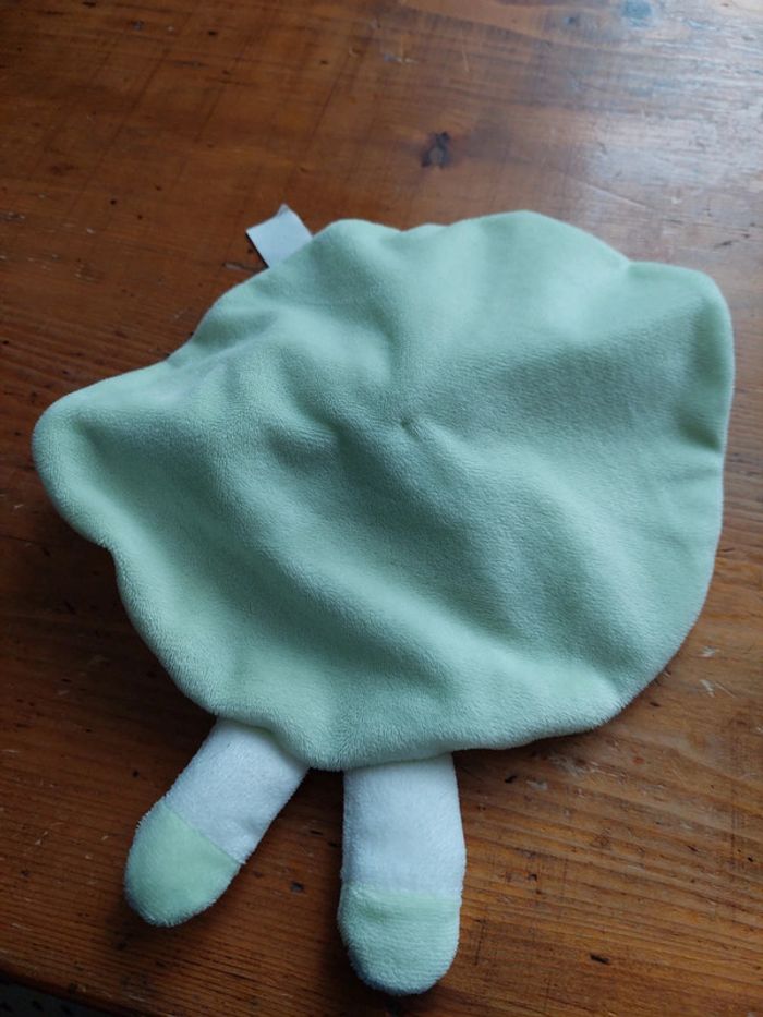 Doudou rond plat chat Nicotoy Kitchoun - photo numéro 3