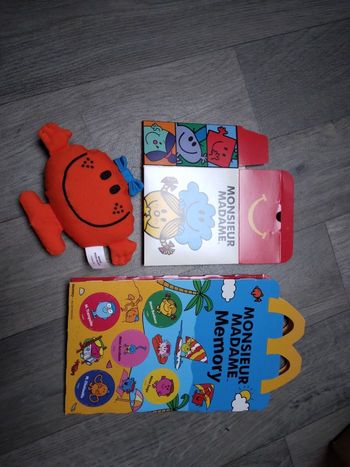 Peluche monsieur Madame