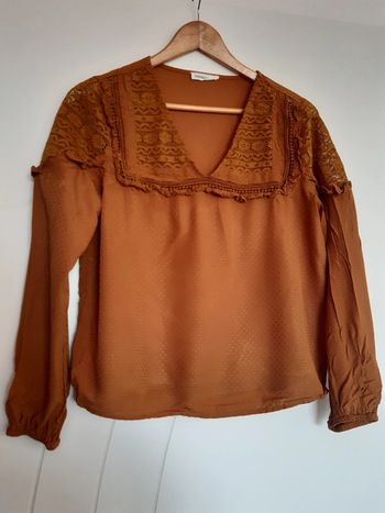Blouse moutarde