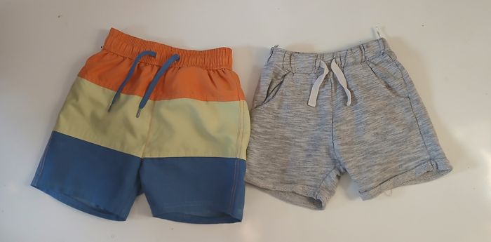 Lot de 2 shorts multicolores