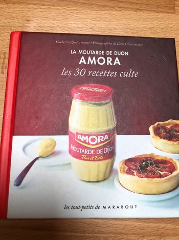 Livre recette moutarde