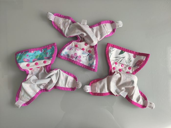 Lot 13 couches lavables et 40 inserts NB - photo numéro 8