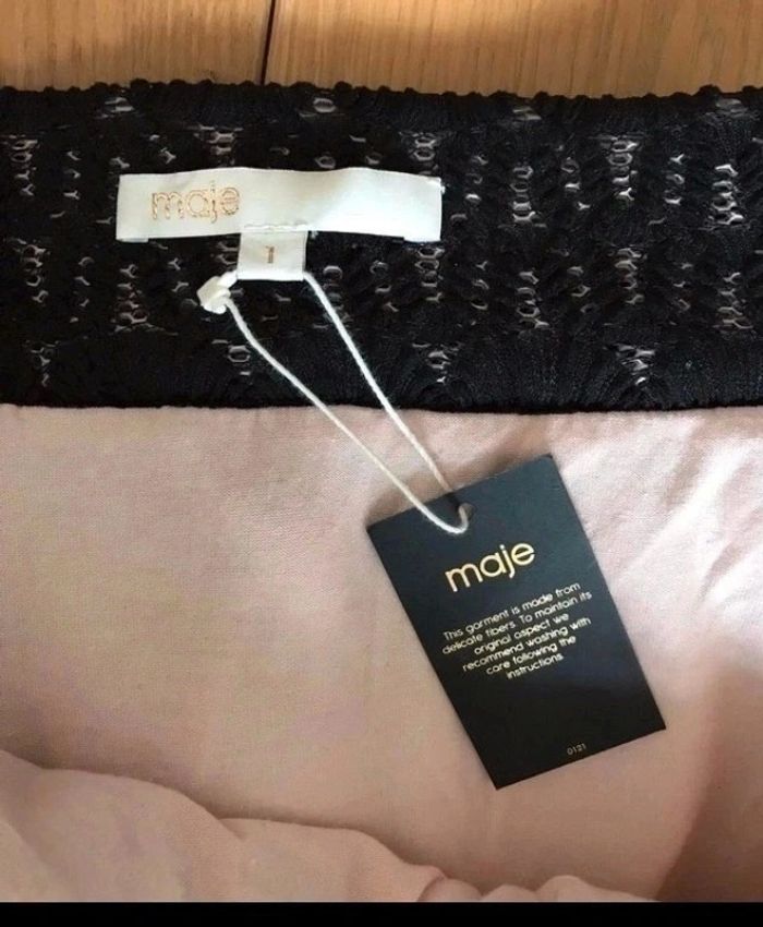 Magnifique Jupe midi MAJE Paris |taille 1 - photo numéro 4