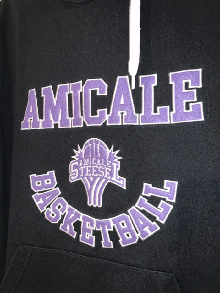 Pull à capuche basketball taille M - photo numéro 3