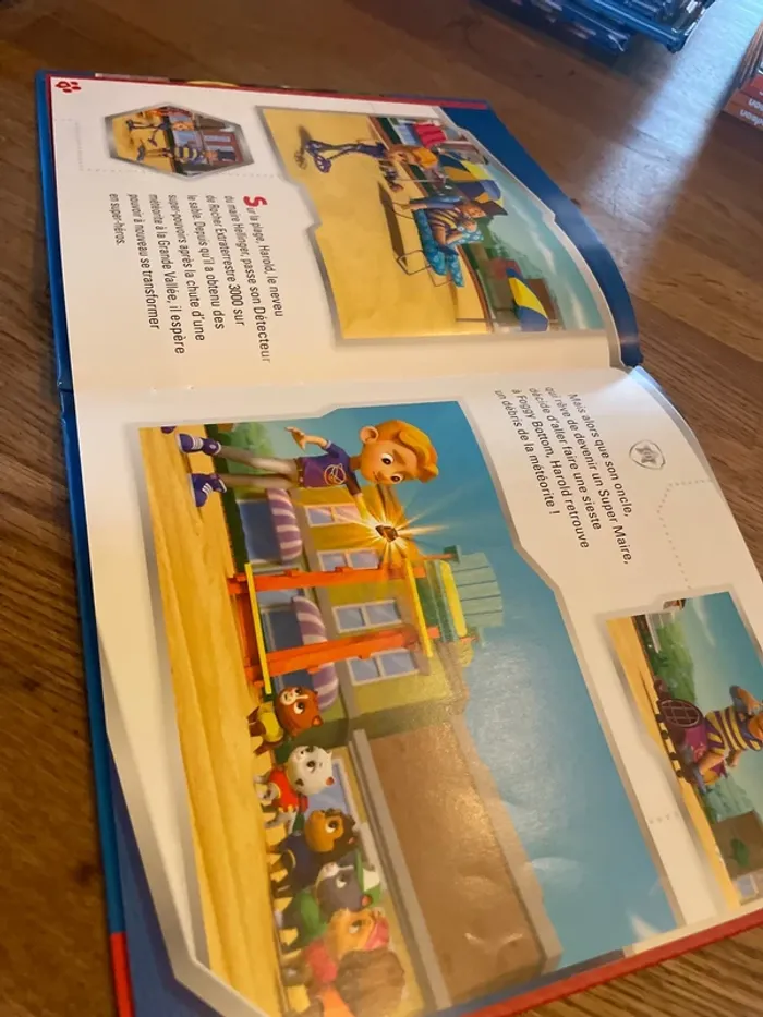 Livre Attention aux super-chatons ! de la super Pat Patrouille Mighty pups Super Paws Paw Patrol - photo numéro 7