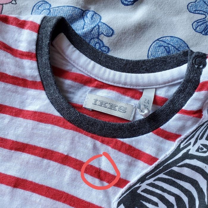 t-shirt ikks 2/3ans - photo numéro 3
