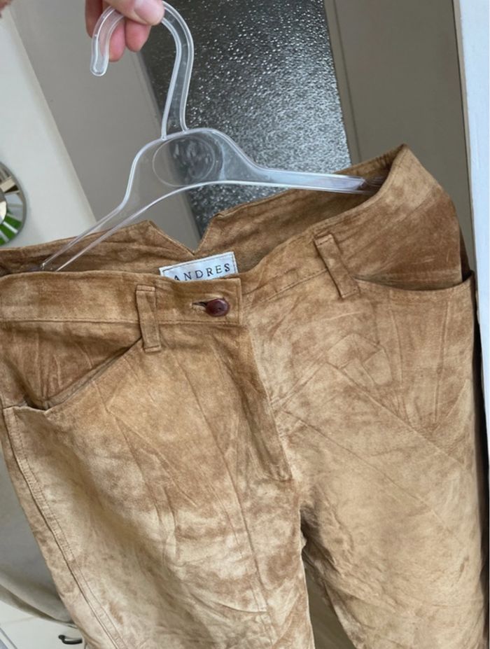Pantalon droit marque André t.36 - photo numéro 8