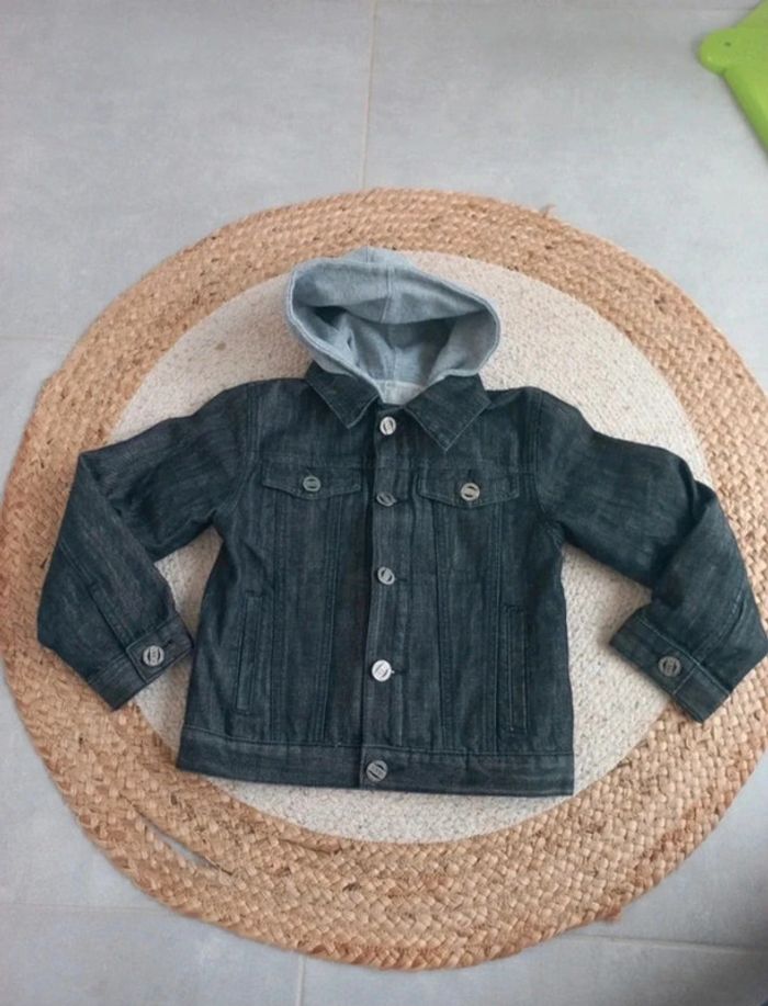 Veste en jean avec gilet 6/8 ans