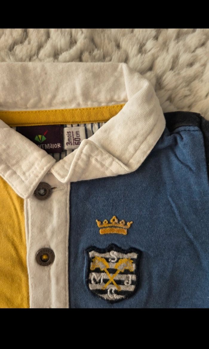 Tee-shirt ML 3 mois - photo numéro 2